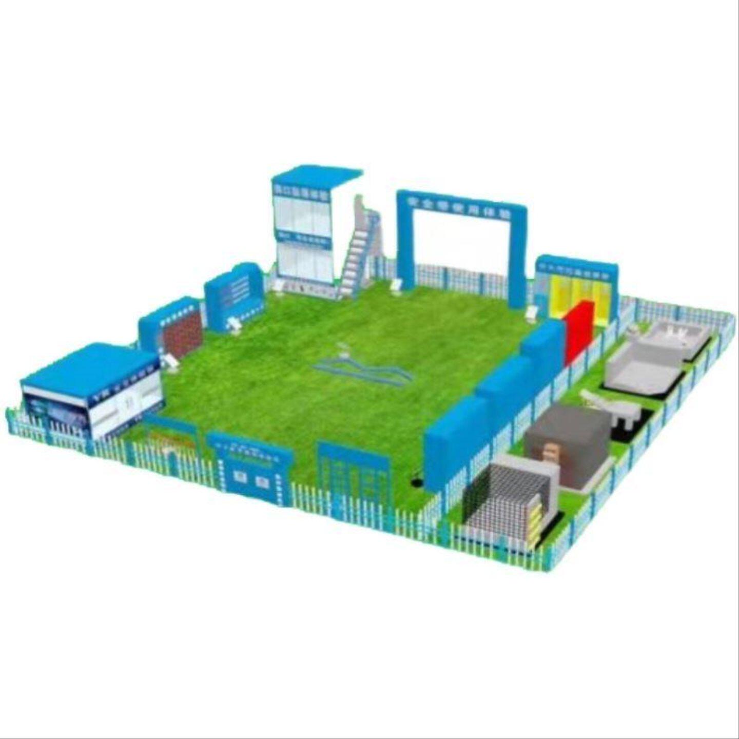 建筑工地安全体验区标准化安全带使用综合用电洞口坠落安全帽撞击