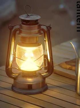 覆古马灯老式怀旧挎包灯Led户外庭院装饰脚本杀气氛灯小摄影道具