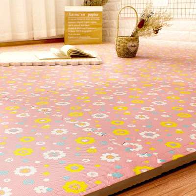 明德覆膜卡通地垫宝宝爬行垫拼接泡沫垫子婴儿爬行垫加厚爬爬垫子