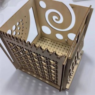 针织钩针收纳多功能工具纱碗针织礼品 yarnbowl跨 Multi wooLden