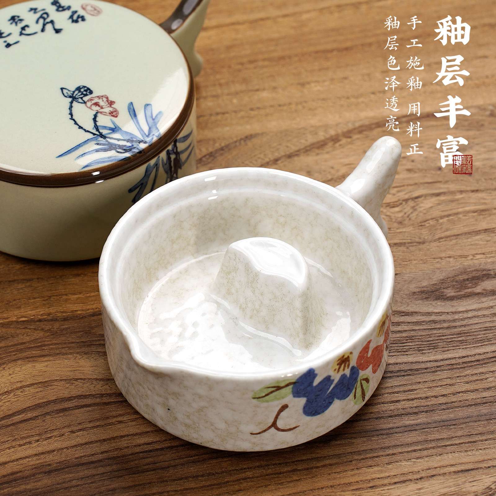 砚台墨盒墨碟墨池书法专用带盖墨盘毛笔墨汁墨蝶墨碗笔洗缸砚台