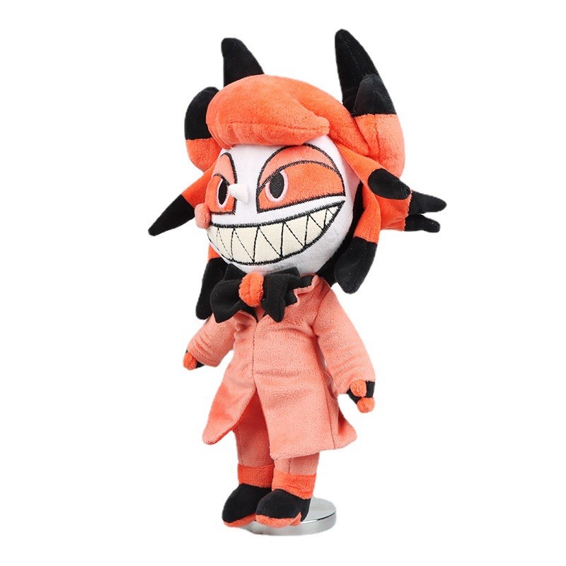 跨境新品AlastorPlush公仔地狱F客栈阿拉斯托卡通玩偶毛绒公仔现