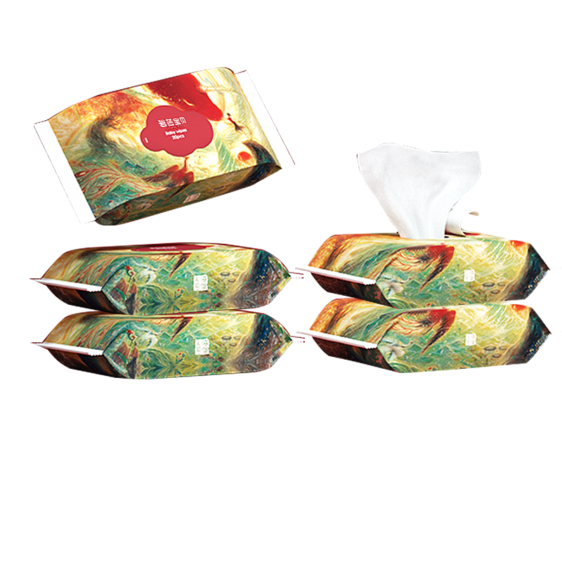 碧芭宝贝大鱼海棠湿巾20抽