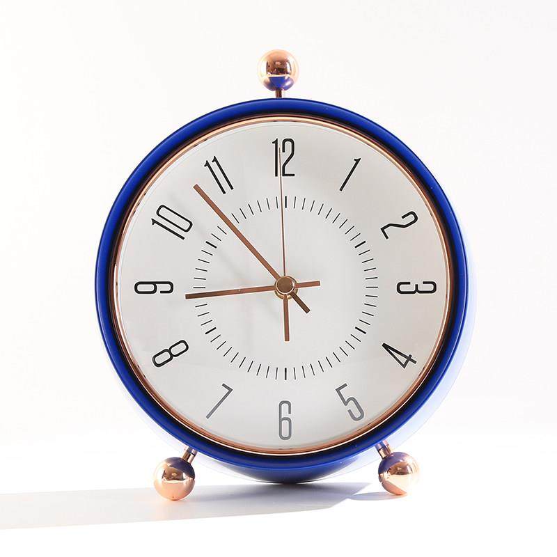 新中式轻奢创意座钟家客厅钟表摆件台式家用静音时钟卧室桌面挂钟,家居饰品,台钟/闹钟,淘宝优惠券,粉丝福利购,淘宝优惠卷