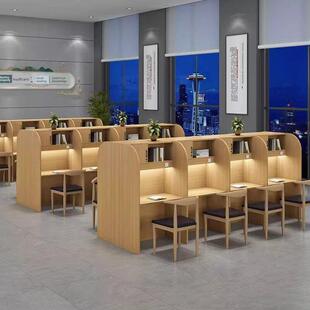 课桌椅辅导班沉浸式自习桌教培机构辅导班补习班教室学生桌椅套餐