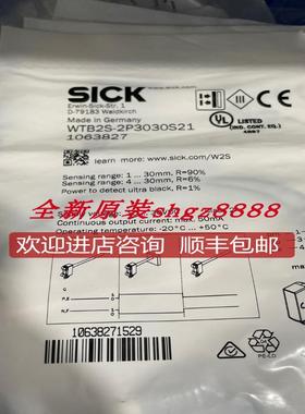 1077494 DBS36E-S3GK02000SICK西克1063827 WTB2S-2P3030S询价