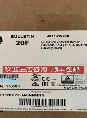 20F11NC015JA0NNNNN变频器AB询价