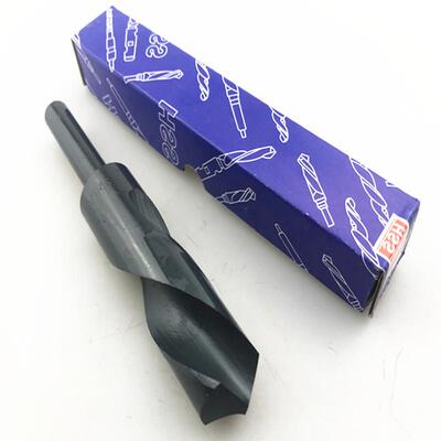 HSS小柄钻 高速钢缩柄钻 1/2小柄等柄钻 黑色加硬直柄钻头13-35mm