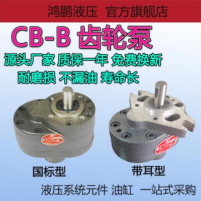 润滑液压齿轮油泵CB-B6 B10 B4 B16 B20 B25 B32 B40锯床油泵头