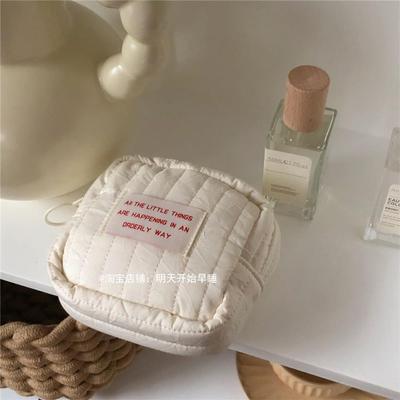 韩国师傅|定制款 太韩了 ins便携小包随身旅行口红化妆品收纳方包