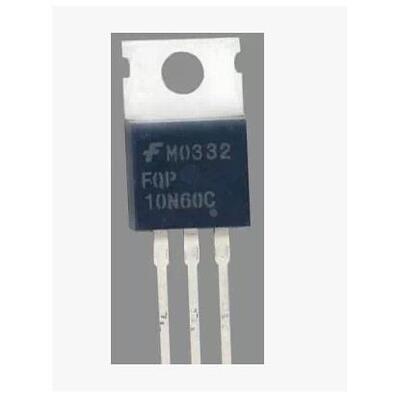 进口拆机场效应管 FQP10N60C 10N60 TO-220铁头