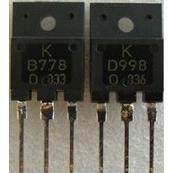 进口拆机 B778 D998  2SB778 2SD998 功放大功率配对管 一对3.0元