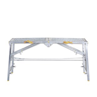 踏徳安装 脚手架 潢公司用人字折叠升降加厚带伸缩腿梯子马凳