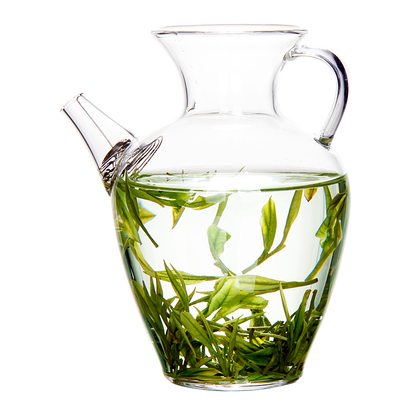仿古玻璃壶透明专用泡绿茶壶带过滤泡茶器冷泡小茶壶功夫茶具套装