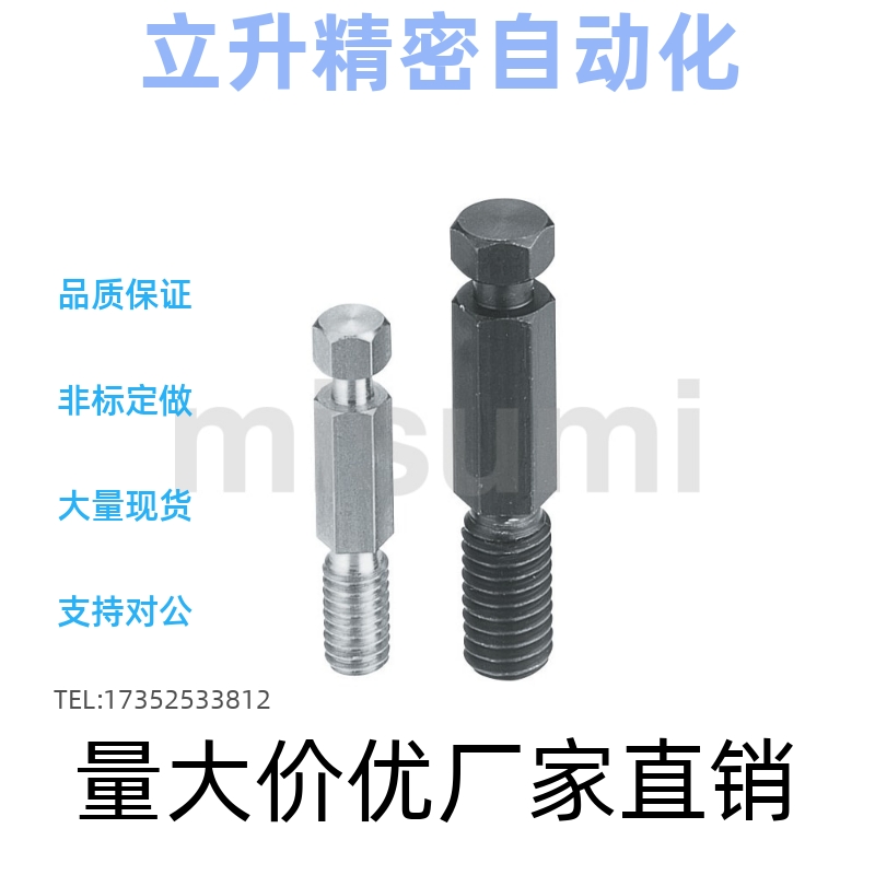 六角形拉伸弹簧支柱  DSPO3 4 5 6 8 10 12-10 15 20 25 30