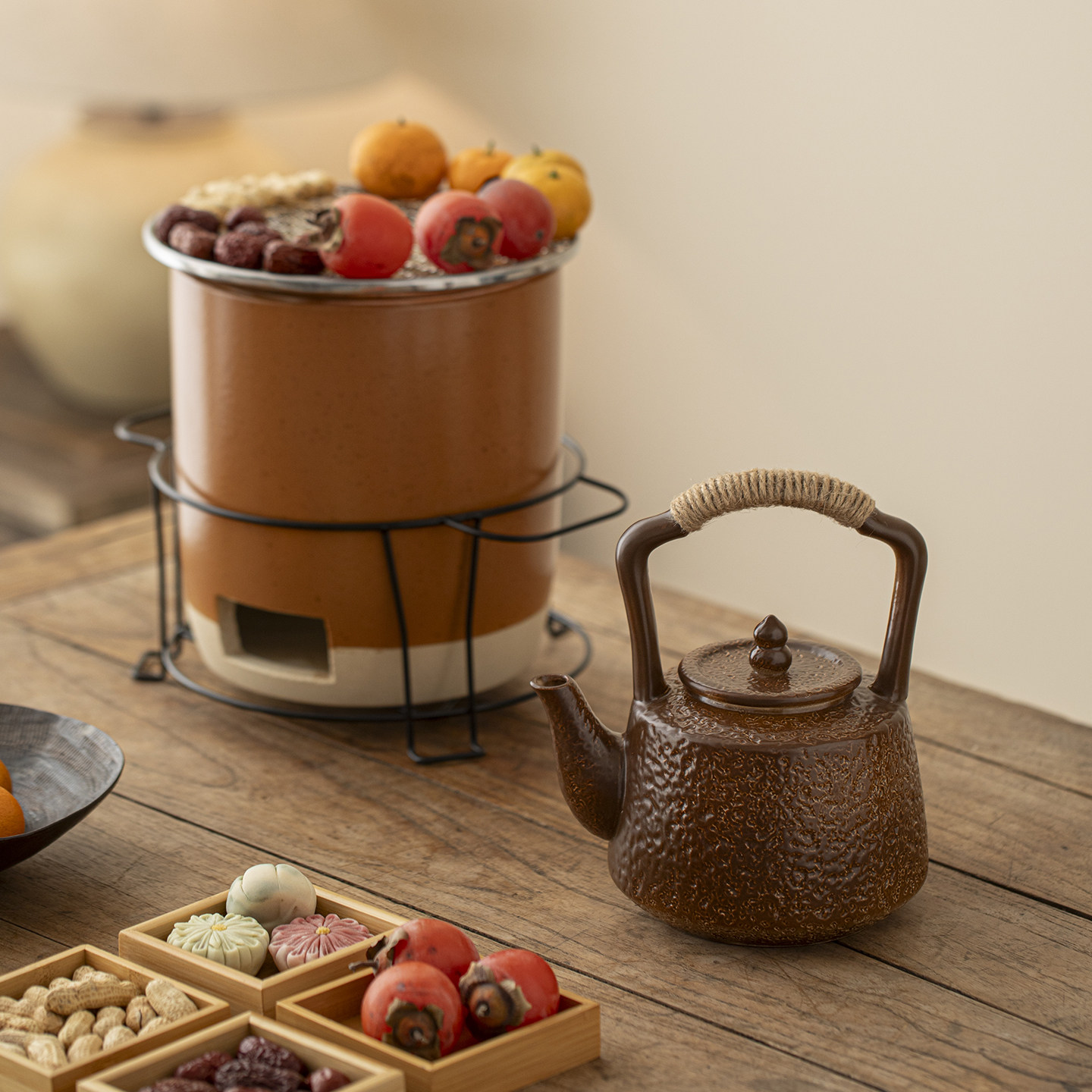 古韵澄五代富强炉炭炉围炉煮茶炉秋冬暖意手工打造聚热保温省炭,餐饮具,煮茶炉,淘宝优惠券,粉丝福利购,淘宝优惠卷