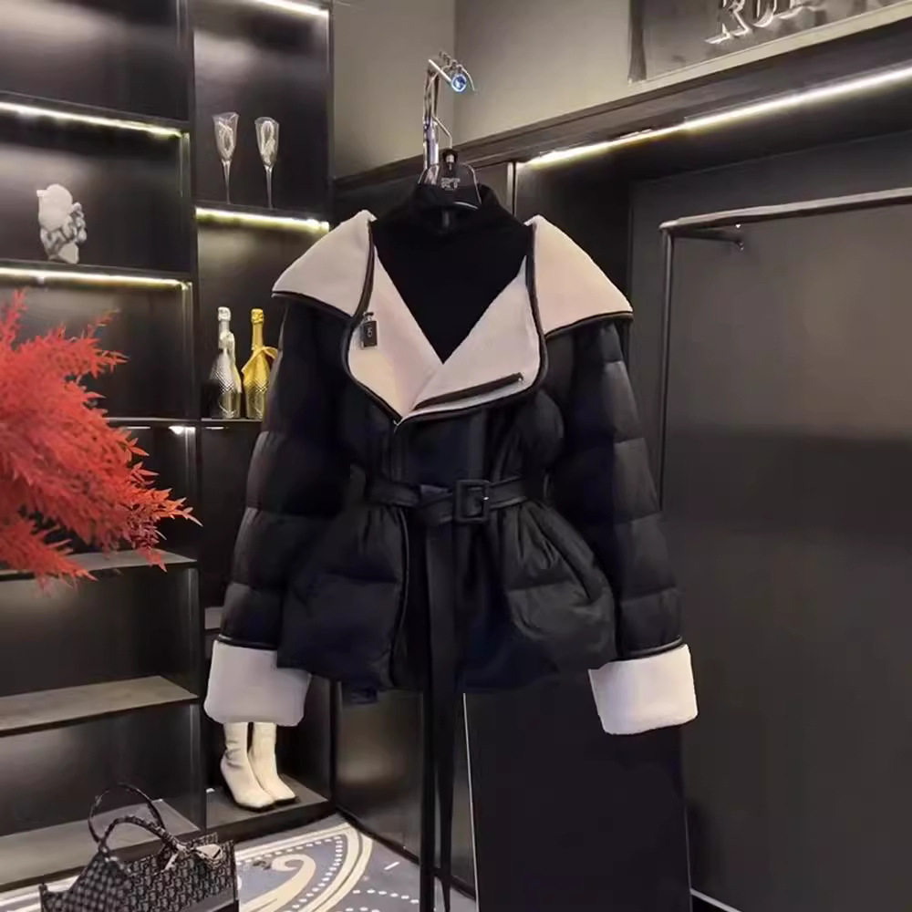 2026春季新款高端时商小香风收腰黑色短款棉服女高级感炸街外套