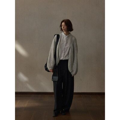 HELLO SEPTEMBER 线上 新品开售  马海毛镂空宽松开衫外套