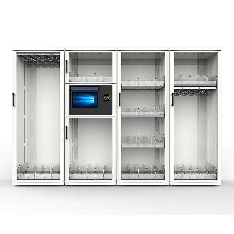 RFID借还自助智能书柜可扫码刷卡人脸识别无人共享超高频智能柜