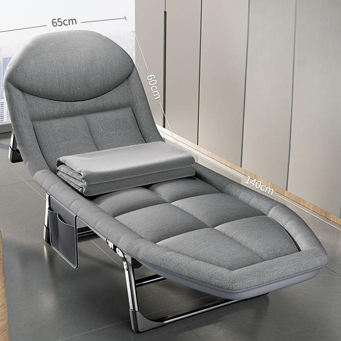 单人折叠床办公室午休躺椅行军家用便携陪护床午睡神器小床