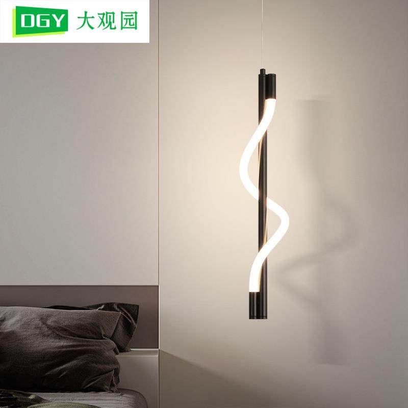 床头吊灯卧室灯极简小吊灯长条灯具北欧现代简约创意床头灯饰314L,3C数码配件,USB灯,淘宝优惠券,粉丝福利购,淘宝优惠卷