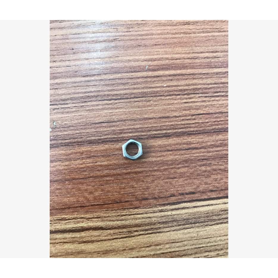 供应304不锈钢六角细牙薄螺母 M6*0.75牙*8对边*2.8厚