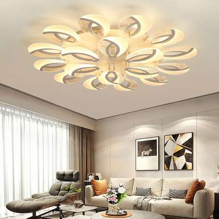 2019新款led吸顶灯客厅灯简约现代大气家用灯具温馨客厅卧室灯