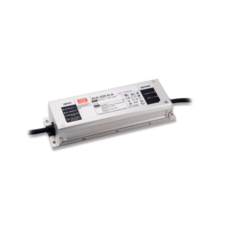 明纬过认证XLG-320系列LED智能调光0-10V DALI恒流恒压开关电源
