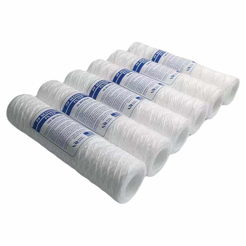 10寸20寸棉线滤芯工业电镀线绕滤芯通用电镀过滤机冲版机家用净水