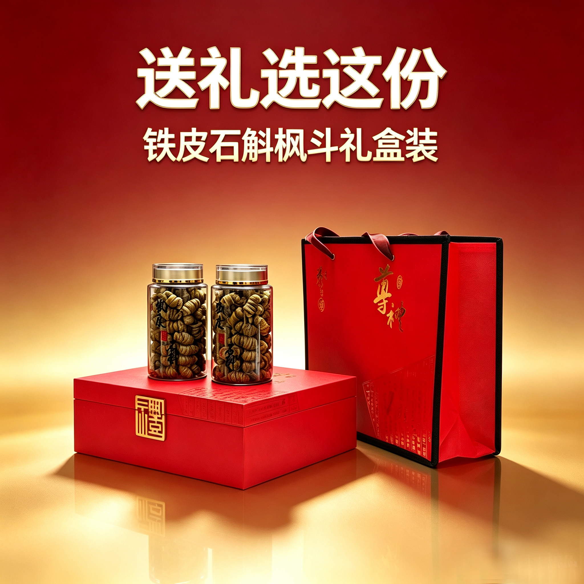 云南文山铁皮石斛枫斗500g礼盒