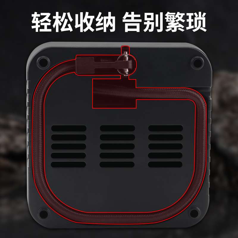 电动车充气泵48V60V72V汽车摩托车12V便携式车载轮胎打气筒三轮车