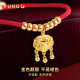 新年宠物猫咪项圈项链狗狗围脖新年铃铛红绳装 饰品猫咪长命锁金锁