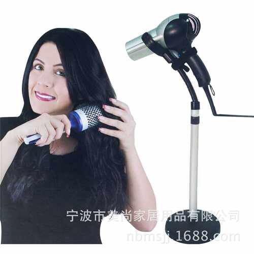 强力吸盘吹风机架不锈钢吹风机支架免打孔360度旋转小神吹支架