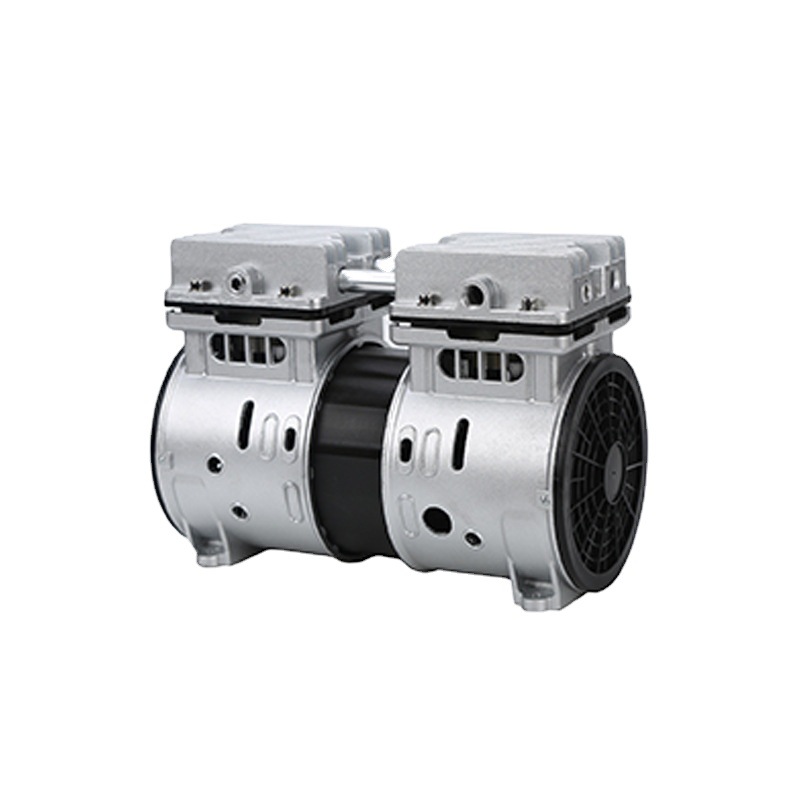 480WAC220V7bar静音无油空压机空气泵小活塞空压机机头纯铜丝电机