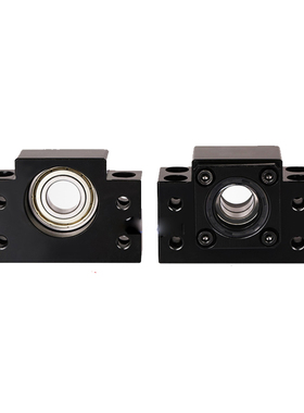 角接触深沟球轴承座支撑座 滚珠丝杠丝杆座EK10瑞士JESA精密轴承