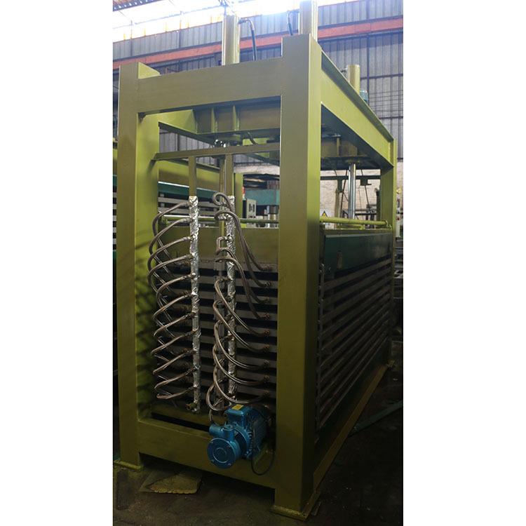 下压式10层标准门锅炉或电加热恒温多用途胶合热压机