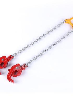 锰双10682肢油桶钳钢冶金配套设条备模链式成套油桶吊具双链锻油