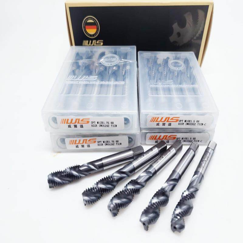 威尔逊TIC紫黑N钛高钴螺尖先端丝锥螺旋丝攻不锈UHR钢用M3-M镀21