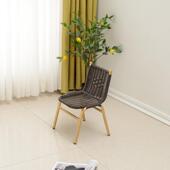 椅编织藤编凳子藤单椅子JEY靠背外椅塑料椅子户儿童家用人餐凳小