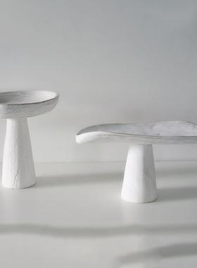 创意复古泡盆桐果泡ESX圆桐花瓶果摆件三角托盘盘水点心盘摆拍道