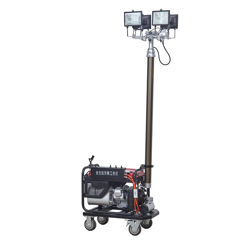 SFW6110自动升降工作灯4x500W移动灯遥控杆户外抢修灯强光投光灯
