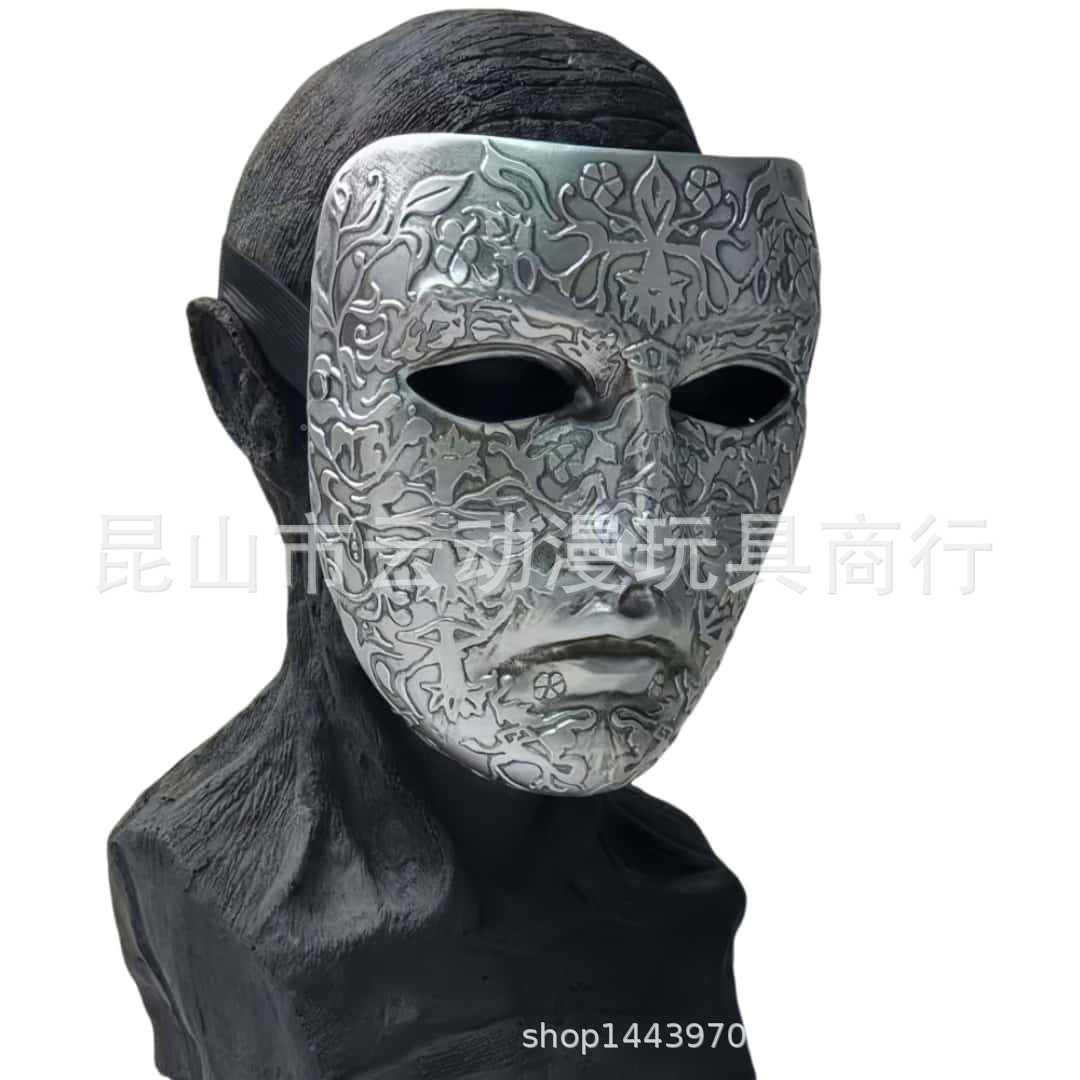 万圣节德温鲍四世面具搞怪人物脸谱面具罩化舞角会色扮西斯尊主妆
