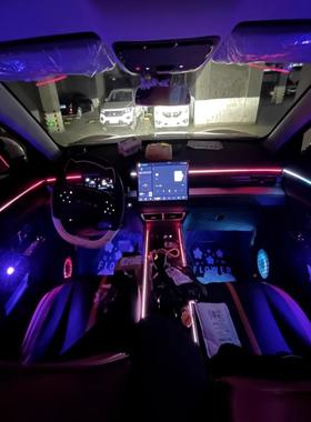 汽车载氛围灯18SDTi光n1隐藏式亚克力L车色ED流幻彩256装饰灯带