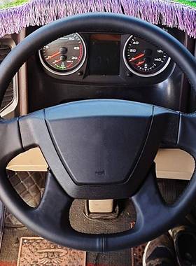 大货车客车手方向盘套工SNJ程车箱M货车把套4042汽454750C大缝号