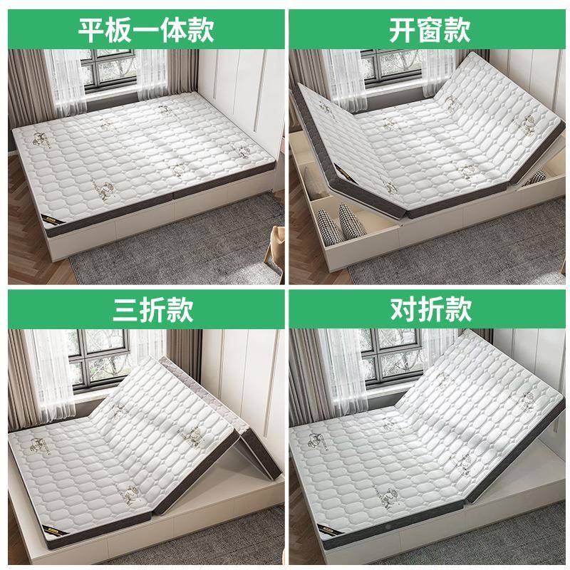 儿黄麻护LSE脊床垫订.5米黄童天然硬垫儿童床垫做可1折叠精细麻棕