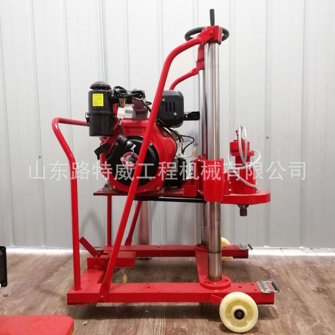 厂家深孔钻孔取芯机沥青混凝土水钻机砼取样机护栏打孔机打眼机
