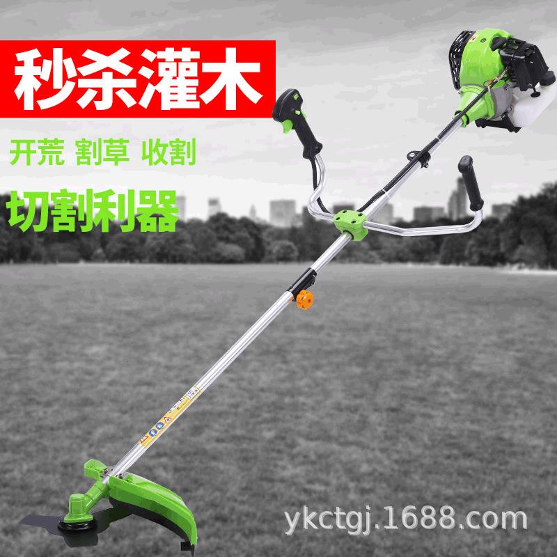 修剪二冲程风冷多用途侧挂式汽油割草机单杠割灌机除草打草机