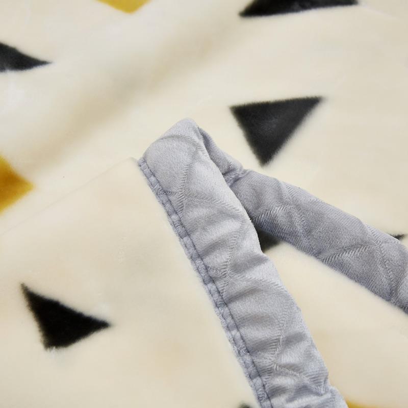 厂家直供单双层暖超柔加厚保单双毯人子卡拉舍尔儿童QTD通学生毛