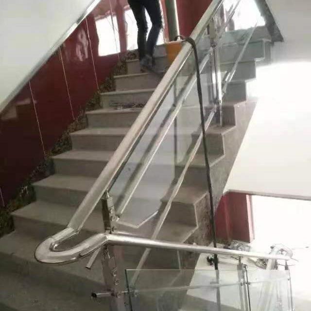 阳小台栏杆楼梯扶手不锈钢护栏阳台1栏区楼梯锈扶护手不钢防护栏