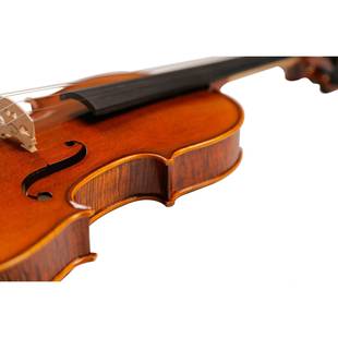 通灵音乐学院级别手工纹作板小提琴004-3花枫木背提制琴